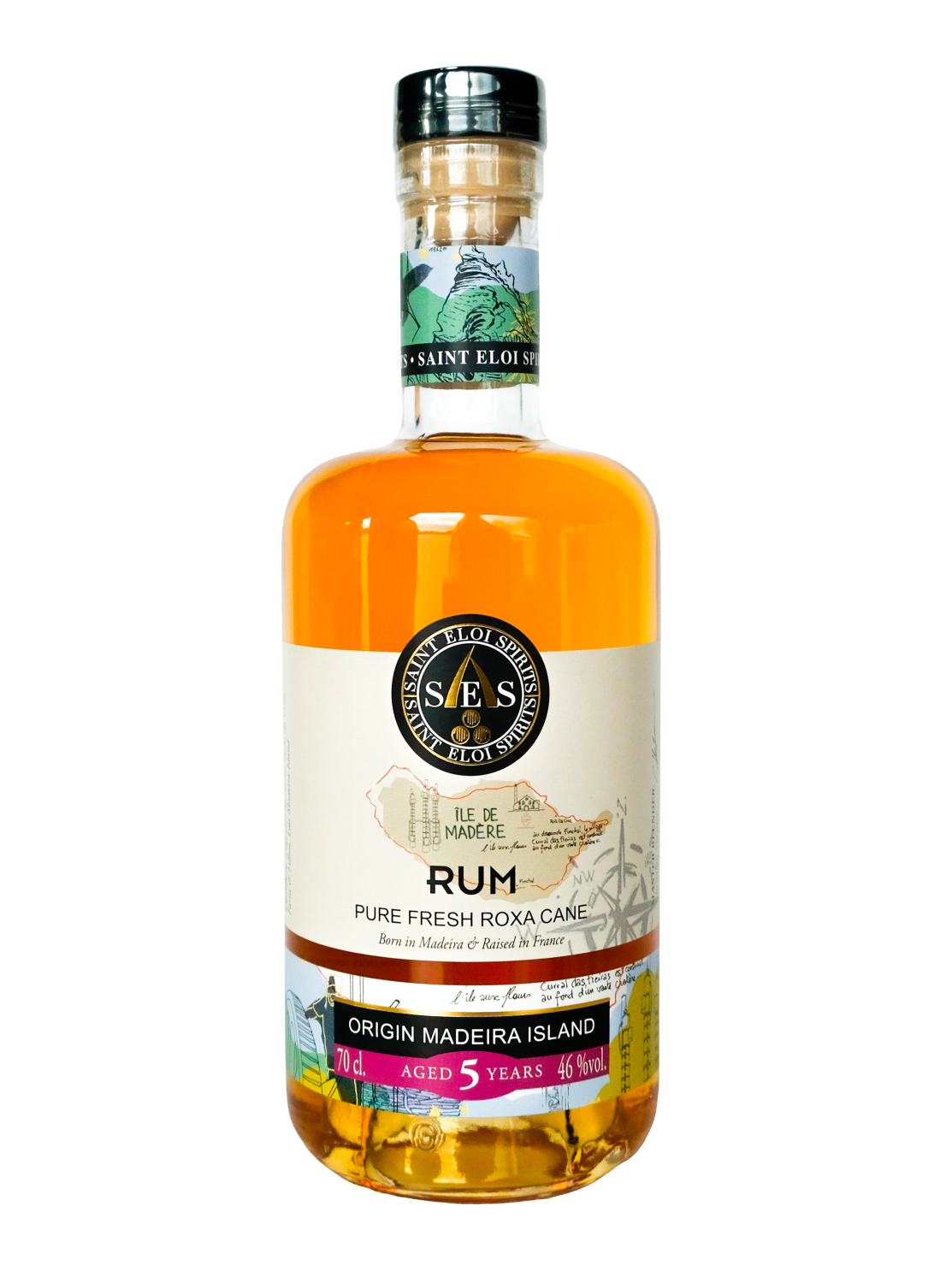 Rhum de Madère 5 ans pur jus