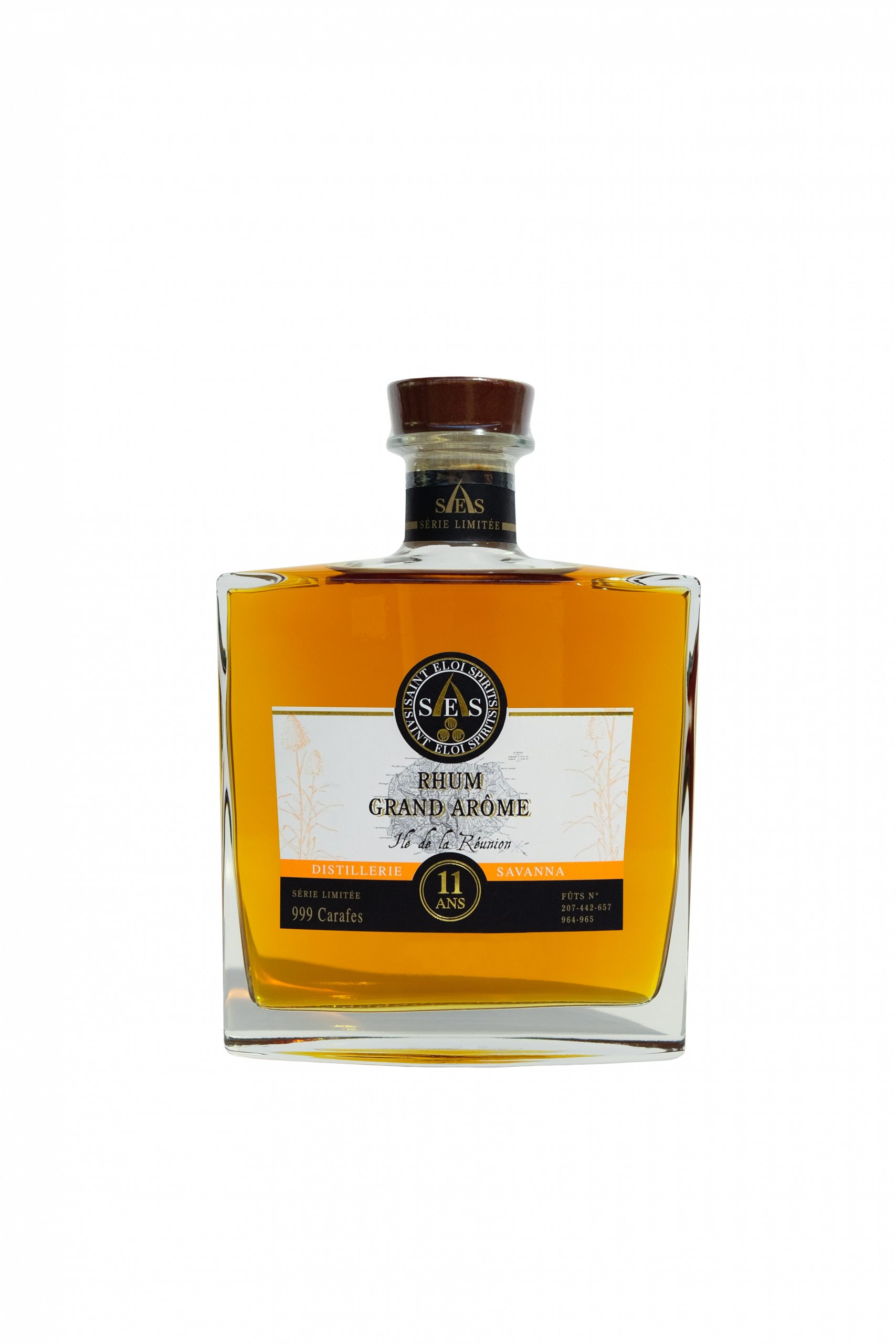 Rhum vieux traditionnel Distillerie Savanna Grand Arôme 11 ANS 70 CL à 43%